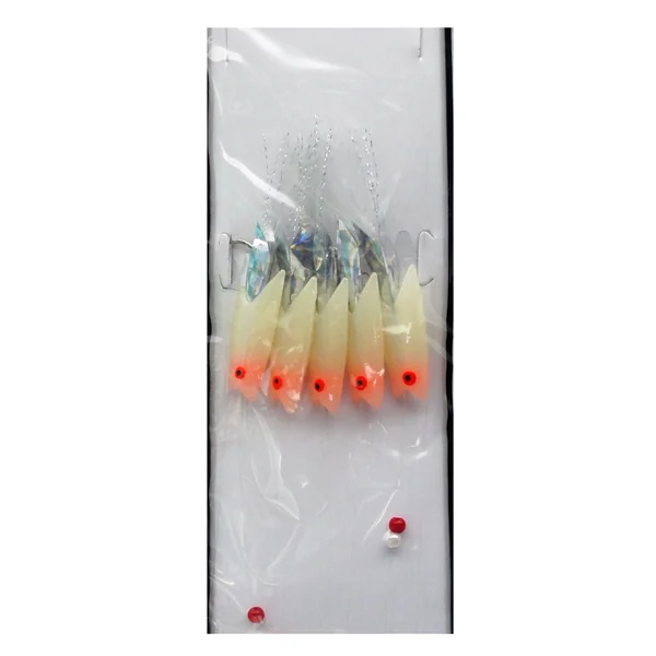 Dennett 5 Hook Silver Hokkai Rig