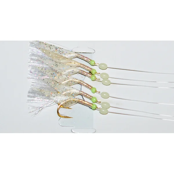 Dennett 6 Hook Fishskin Rig Size 16