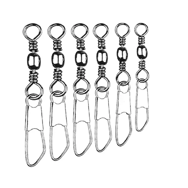 Dennett Black Snap Swivel