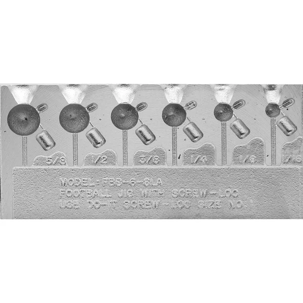 Do-it Jig Mold Screw-Loc Football Jig