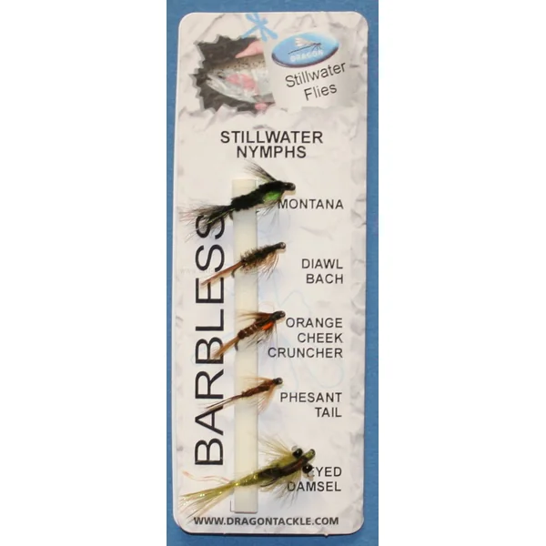 Dragon Stillwater Nymph Barbless Europack