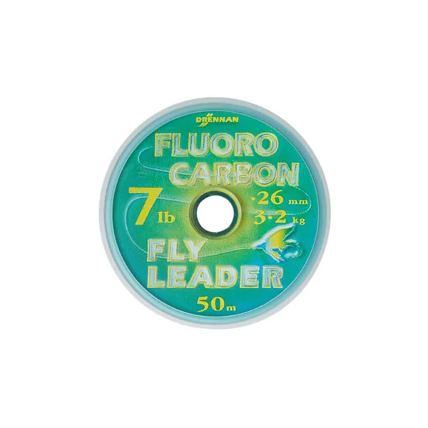 Drennan Fluorocarbon Fly Leader 50m Spool