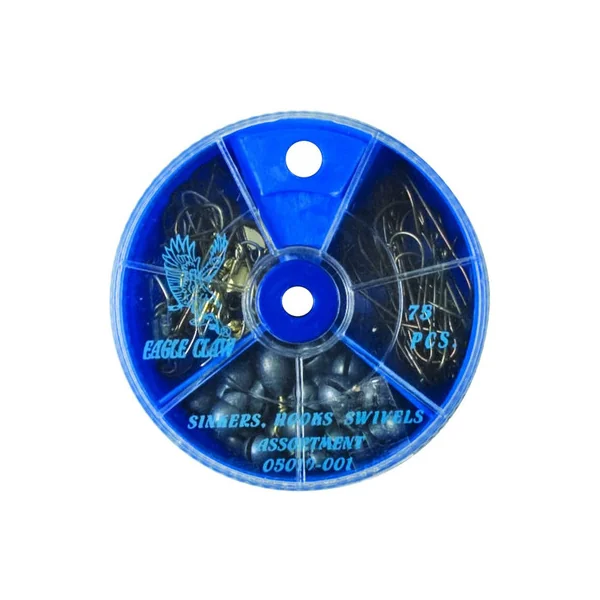 Eagle Claw 05010H-001 Hook, Swivel, and Sinker Assortment
