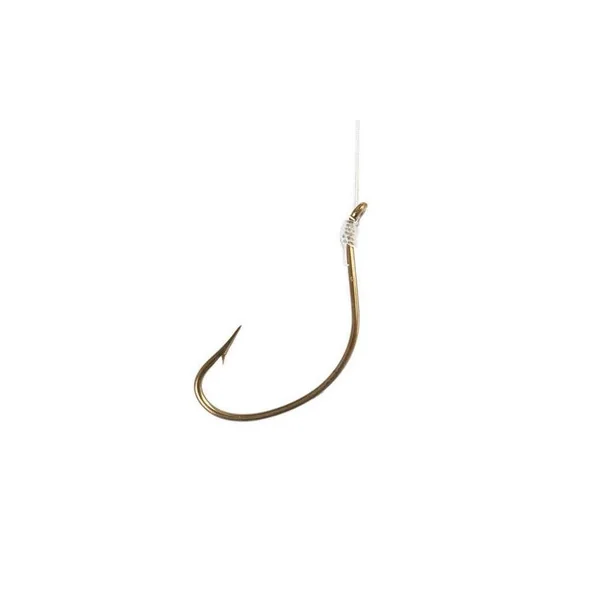 Eagle Claw 147 Kahle Snelled Hooks - Large - Size 1/0