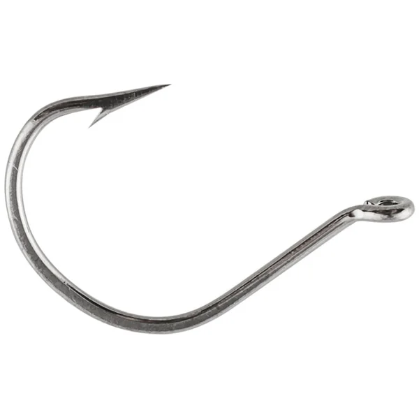 Eagle Claw Lazer Sharp Plat Blk Wide Gap Wacky Worm 5pk