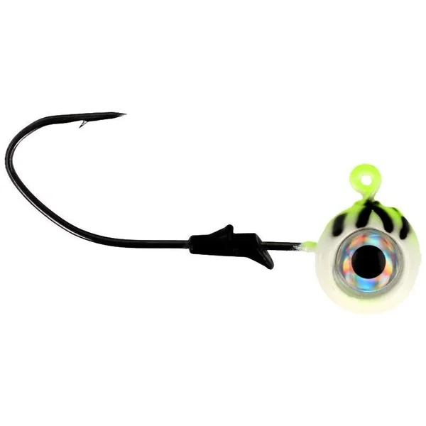 EC Lazer Sharp Pro-V Eagle Eye Ball Head Jigs 5pk
