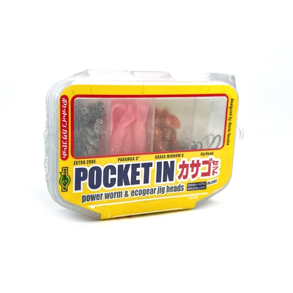 Ecogear Softbait - Pocket In Kasago Set - 40 Gr pk