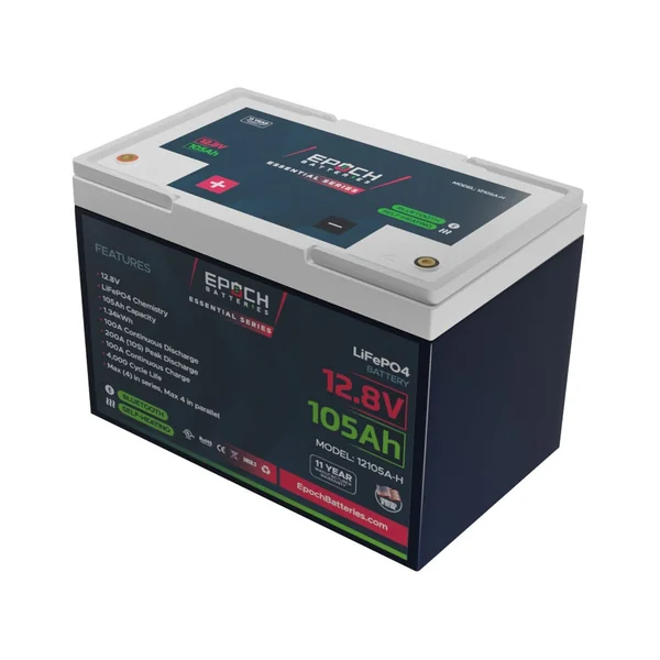 Epoch Essential Series Deep Cycle Lithium Batteries