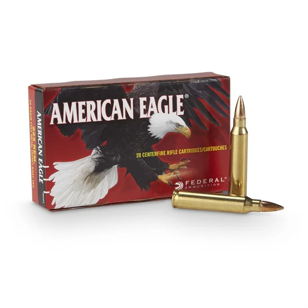 Federal American Eagle .223 Rem 55 Grain Boat Tail FMJ (20 Box)