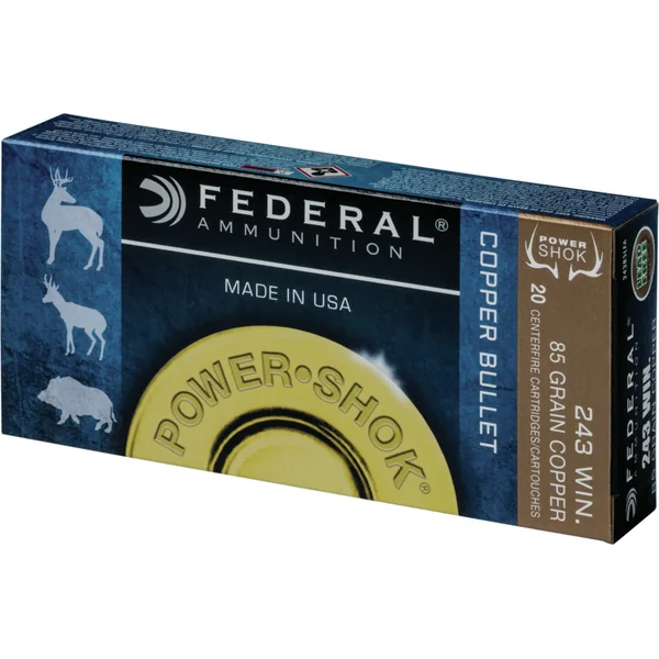 Federal Power-Shok Copper Hollow Point (20 pack)