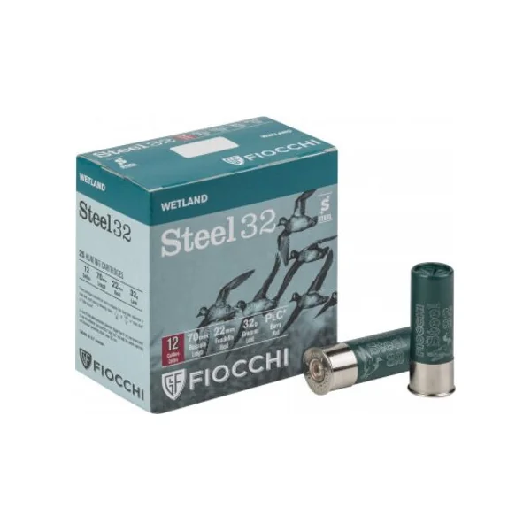 Fiocchi 12G Steel Shot HP 32 Gram