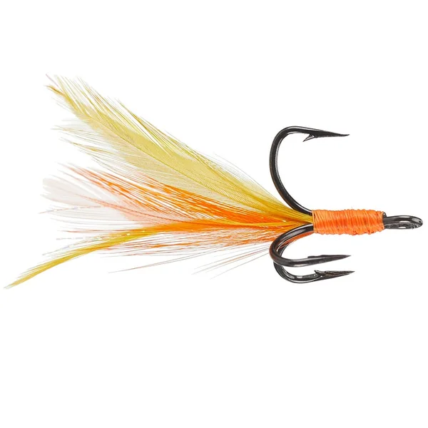 Fish Hammer Feathered Treble Hook 2pk