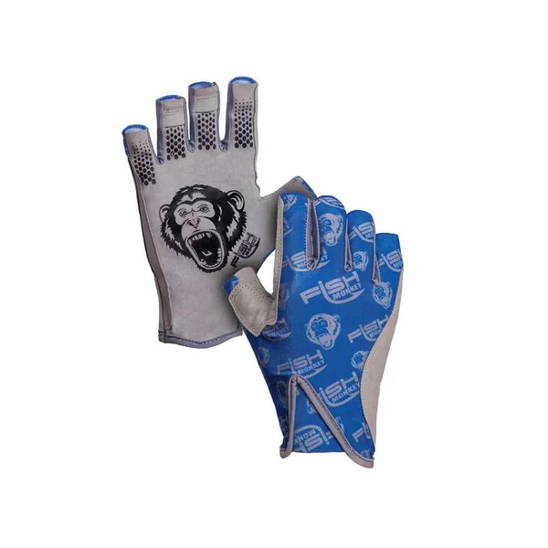 Fish Monkey Pro 365 Guide Glove - Royal Blue L