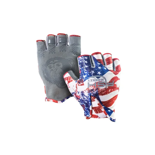 Fish Monkey Stubby Guide Glove - Americana M