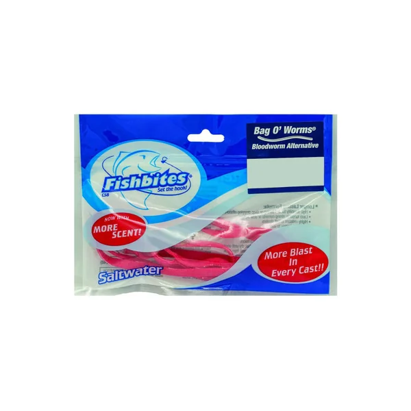 Fishbites Bag O' Worms Bloodworm Alternative