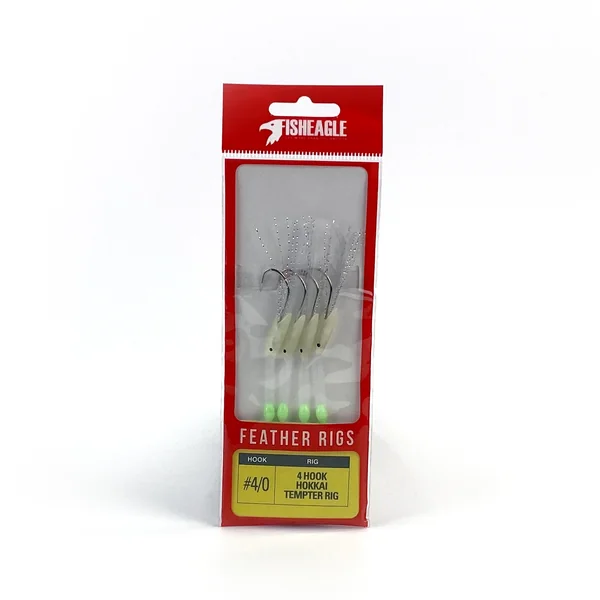 Fisheagle 4Hook Hokkai Tempter Rig Size 4/0