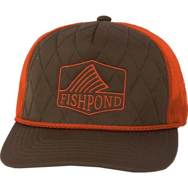 FishPond Dorsal Fin Quilted Trucker Hat