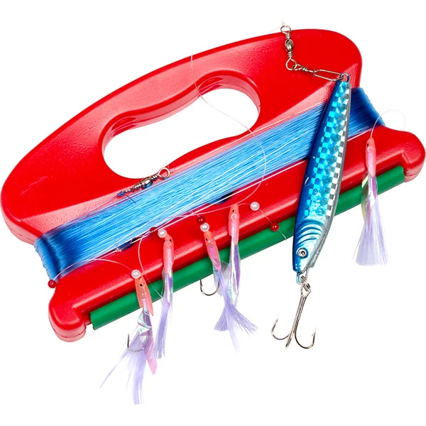 Fladen 100g Pirk and Feather Handline Set