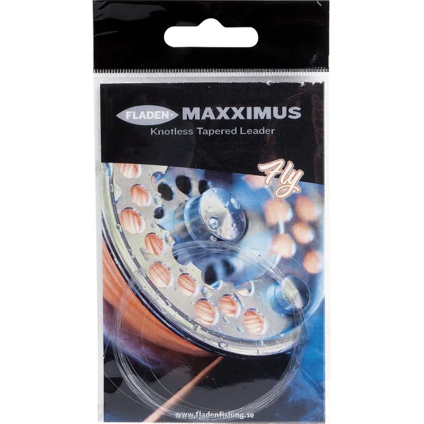 Fladen 9ft Maxximus Knotless Tapered Leader