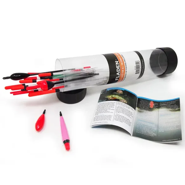 Fladen Assorted River & Lake Float Collection in Tube