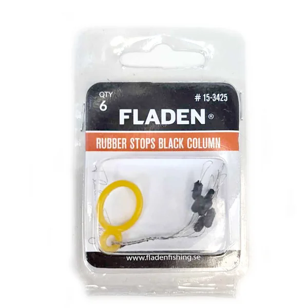Fladen Black Column Style Rubber Stops