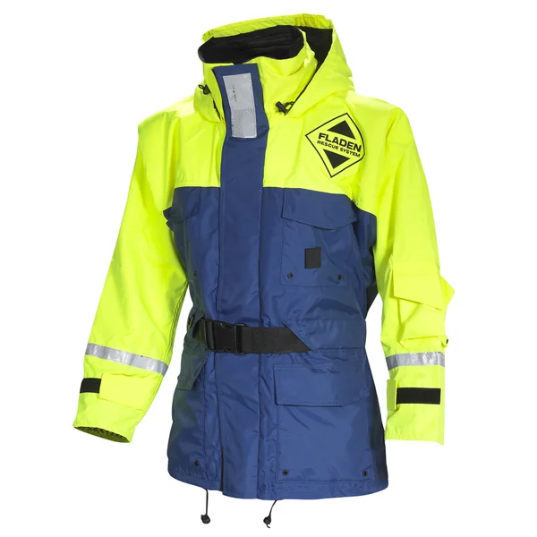 Fladen Blue/Yellow Rescue System Flotation Jacket