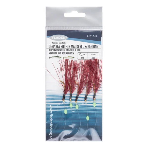 Fladen Red Gold Spark 5 Hook Size 1/0