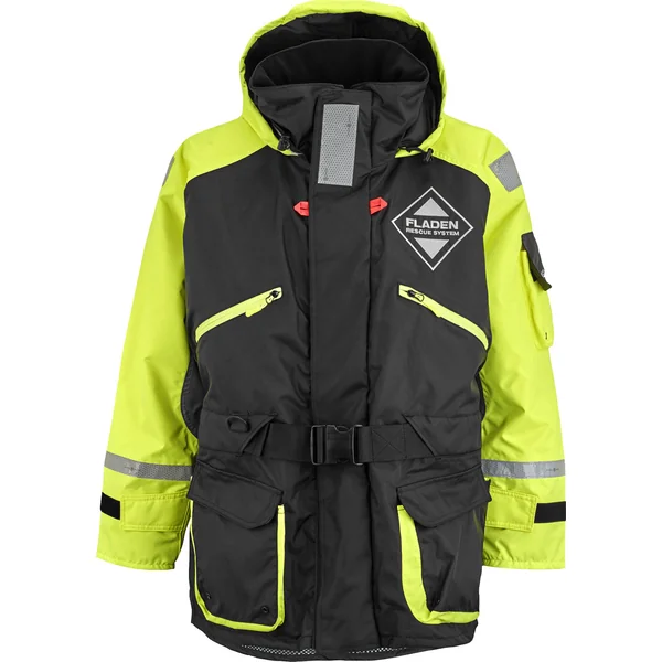 Fladen Rescue System Flotation Jacket & Thermal Bib n Brace 2pc Combo