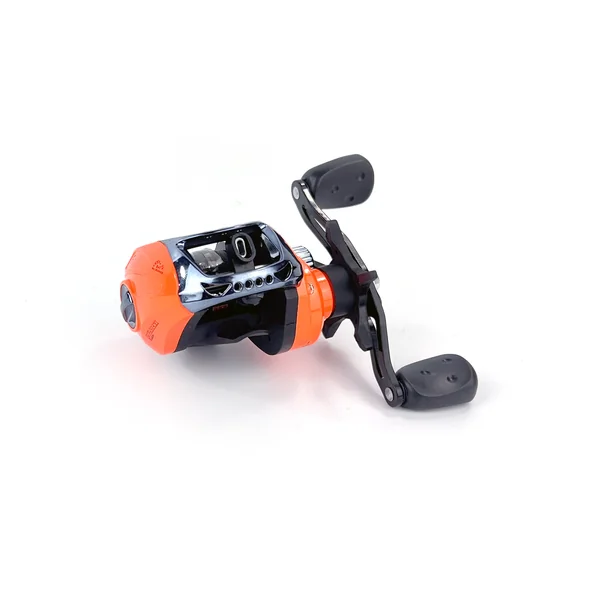 Fladen Warbird LP Left Hand Baitcaster Reel with braid