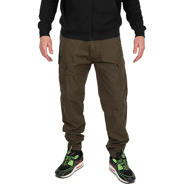 Fox Collection LW Cargo Trouser Green & Black