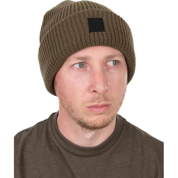Fox Olive Merino Blend Beanie