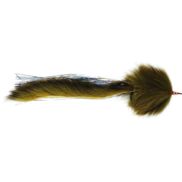 Fulling Mill Pike Bunny Olive Sz4/0