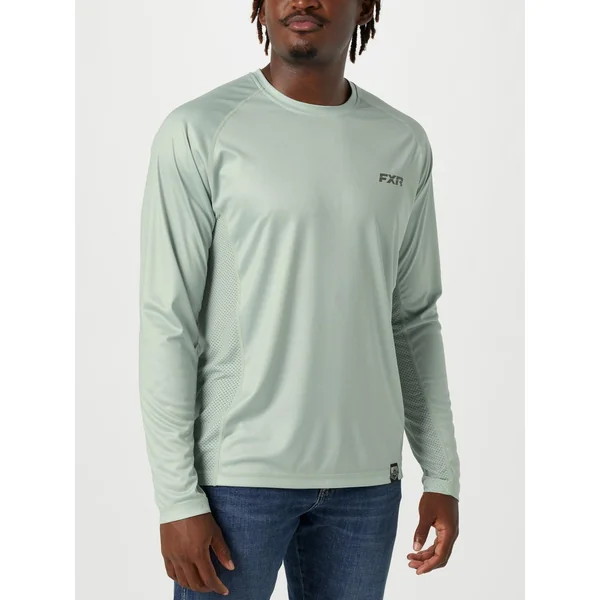 FXR Attack UPF Long Sleeve Oxide Green