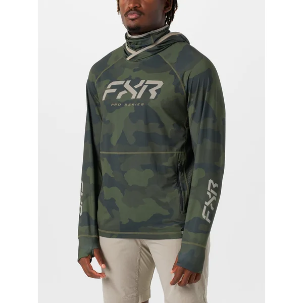 FXR Pro Air Hoodie Army Camo/Stone