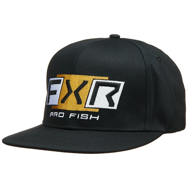 FXR Tournament Hat Black/Gold