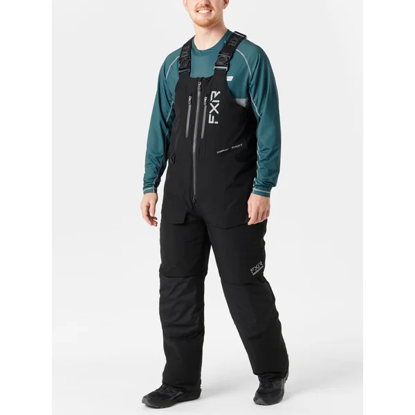 FXR Vapor Pro Insulated Bib Black