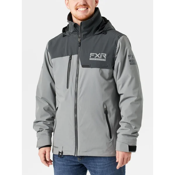 FXR Vapor Pro Insulated Jacket Grey/Asphalt