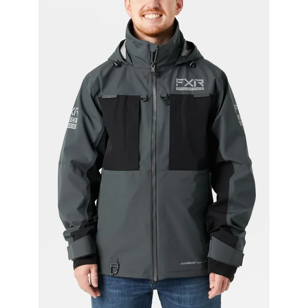 FXR Vapor Pro Tri Laminate Jacket Charcoal/Black