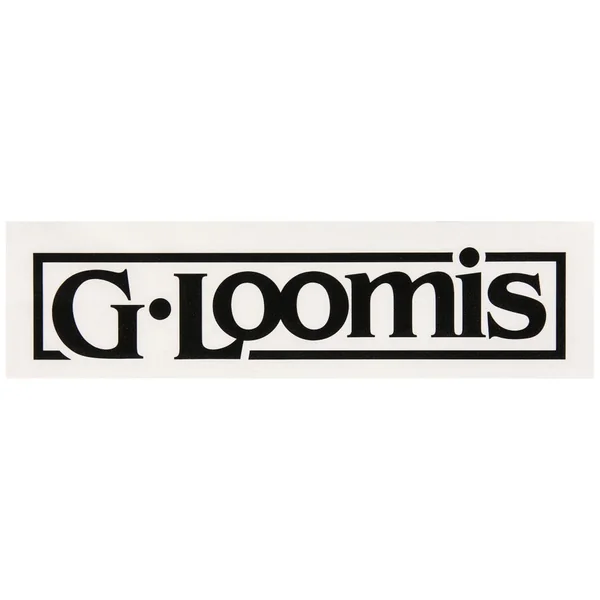 G. Loomis Block Logo Decals