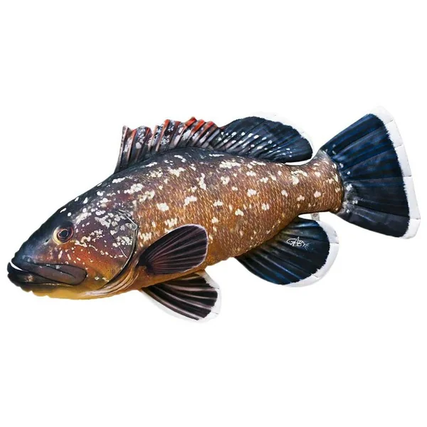 Gaby Dusky Grouper Pillow 100cm
