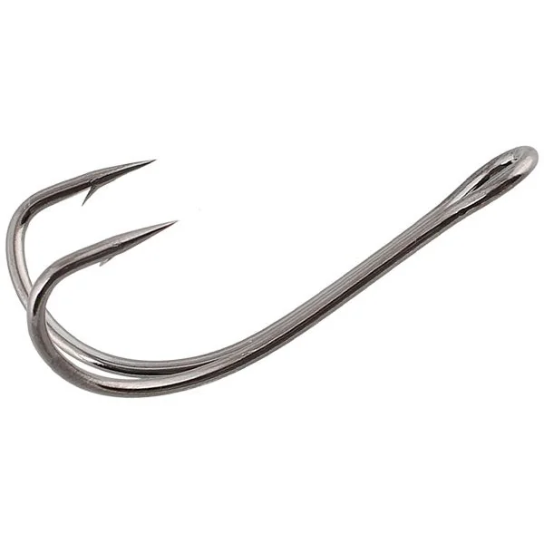 Gamakatsu EWG Dbl Frog Hooks Black 3pk