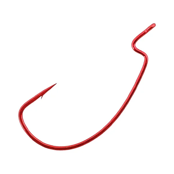 Gamakatsu Offset EWG Worm Hook Red