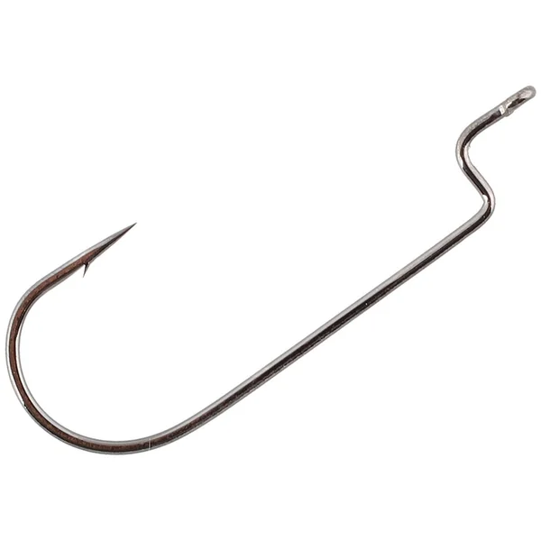 Gamakatsu Offset Round Bend Worm Hooks Black