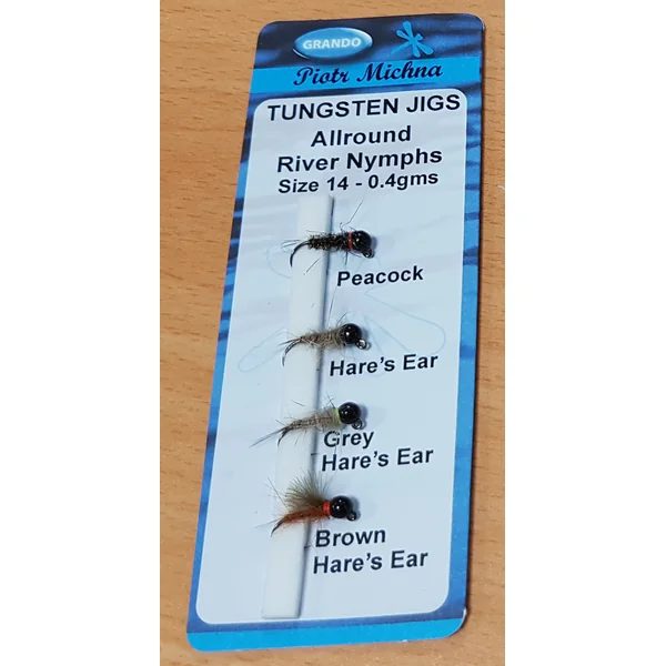 Grando Tungsten Jigs Allround River Nymphs