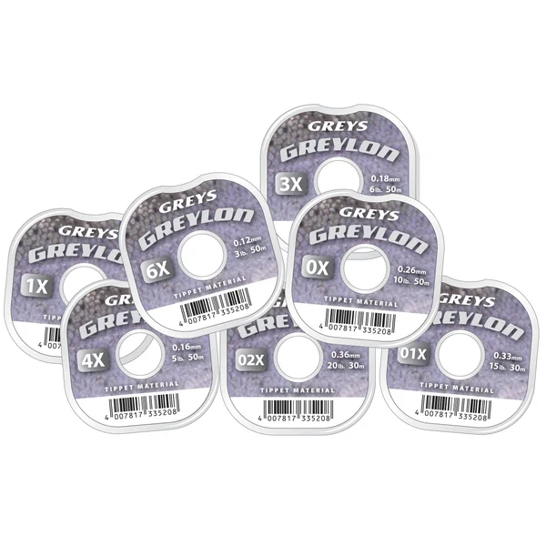 Greys Greylon Copolymer Tippet Material