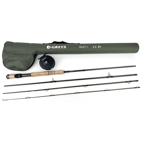 Greys K4ST+ Fly Rod Combos 4pc
