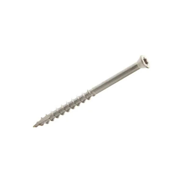 Grip-Rite PrimeGuard MAX T-15 Star 3 In. x #7 316 Stainless Steel Trim Screws - 1lb Tub