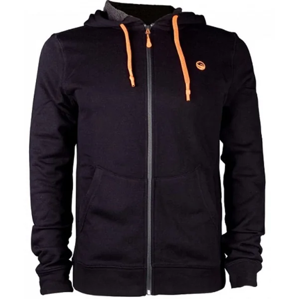 Guru Black Zip Up Hoody