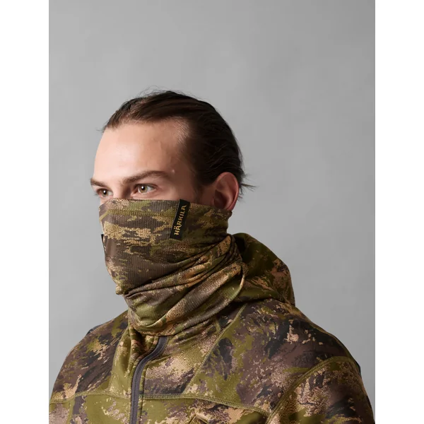 Harkila Deer Stalker Camo Neck Gaiter Axis MSP Forest Green