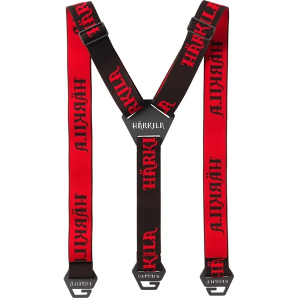 Harkila Tech Braces Shadow Brown/Red One Size